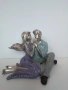 статуетка влюбени-2 цвятя-17см. , снимка 2