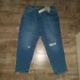 р-р uk14/eur42 M&S Womens Short The Mom Jeans Blue, снимка 2