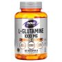 Now Foods L-Глутамин, Двойна сила, 1000 mg, 120 капсули