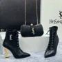 Дамски боти на ток Yves Saint Laurent Код D799, снимка 5