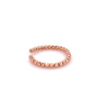 Златен дамски пръстен 0,99гр. размер:49 14кр. проба:585 модел:23691-3, снимка 2 - Пръстени - 45735605