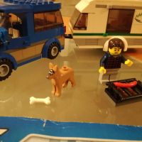 Конструктор Лего - Lego Town 60117 - Van & Caravan, снимка 2 - Конструктори - 45701853