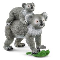 Комплект фигурки Schleich Wild Life 42566 Майка коала с бебе, снимка 2 - Образователни игри - 45401238