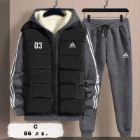 Мъжки комплект Adidas реплика, снимка 1 - Спортни дрехи, екипи - 45025788