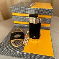COHIBA подаръчен комплект (запалка+резачка за пури), снимка 2 - Запалки - 45314911