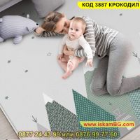 Детско килимче за пълзене и игра против плъзгане - КОД 3887 КРОКОДИЛ, снимка 9 - Други - 45176988