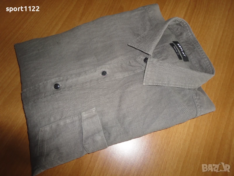 Replay/L/100% лен/оригинална риза, снимка 1