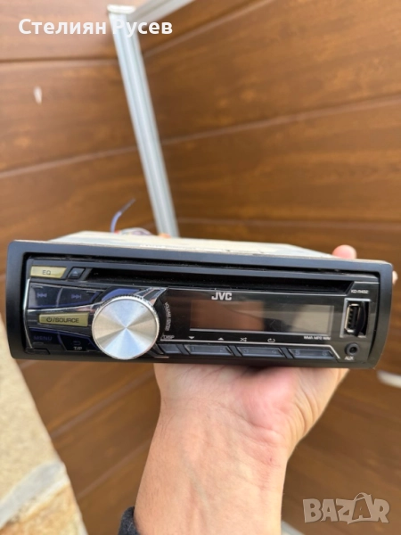  jvc  kd-r 452 usb  CD / сд / sd плейър за автомобил -цена 65лв или 33,23 евро        смр+ - с кабел, снимка 1