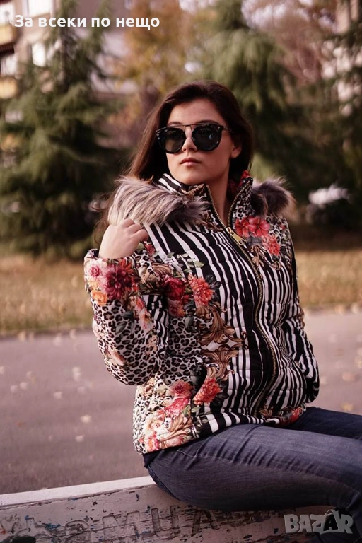 Дамско Зимно Яке С Качулка Код SV-52, снимка 1