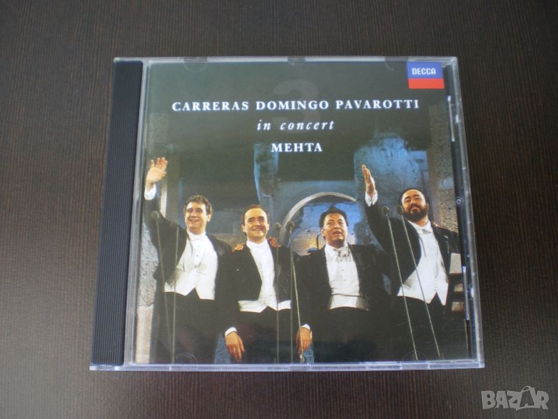 Carreras, Domingo, Pavarotti, Mehta ‎– In Concert 1990 CD, Album, снимка 1