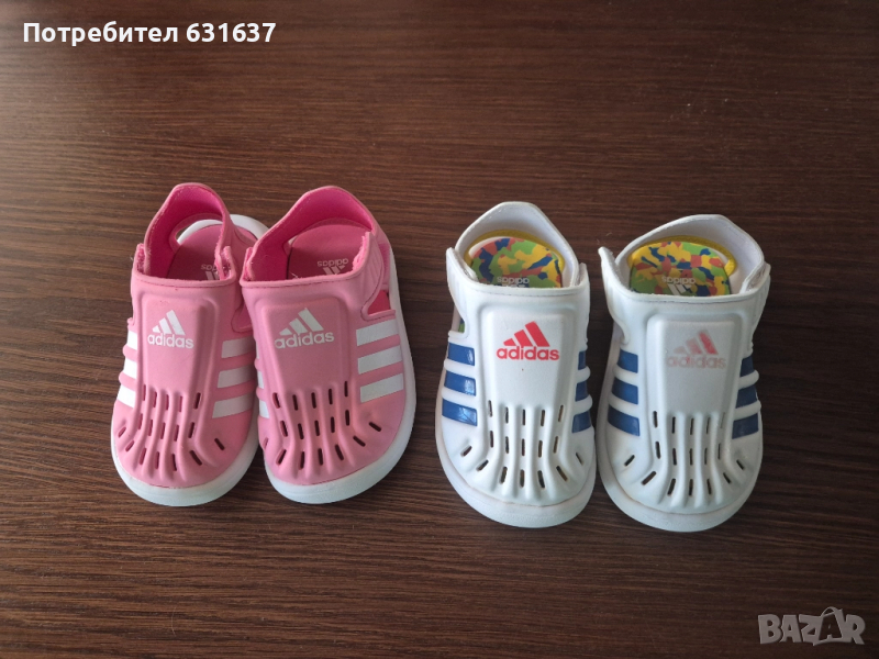 Бебешки сандали Adidas, снимка 1