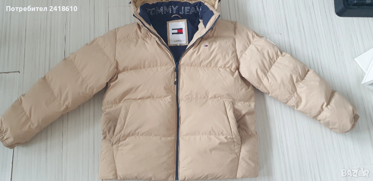 Tommy Hilfiger Mens Down Water Repellent Jacket Size XL  ОРИГИНАЛ! Мъжко Зимно пухено Яке!, снимка 1