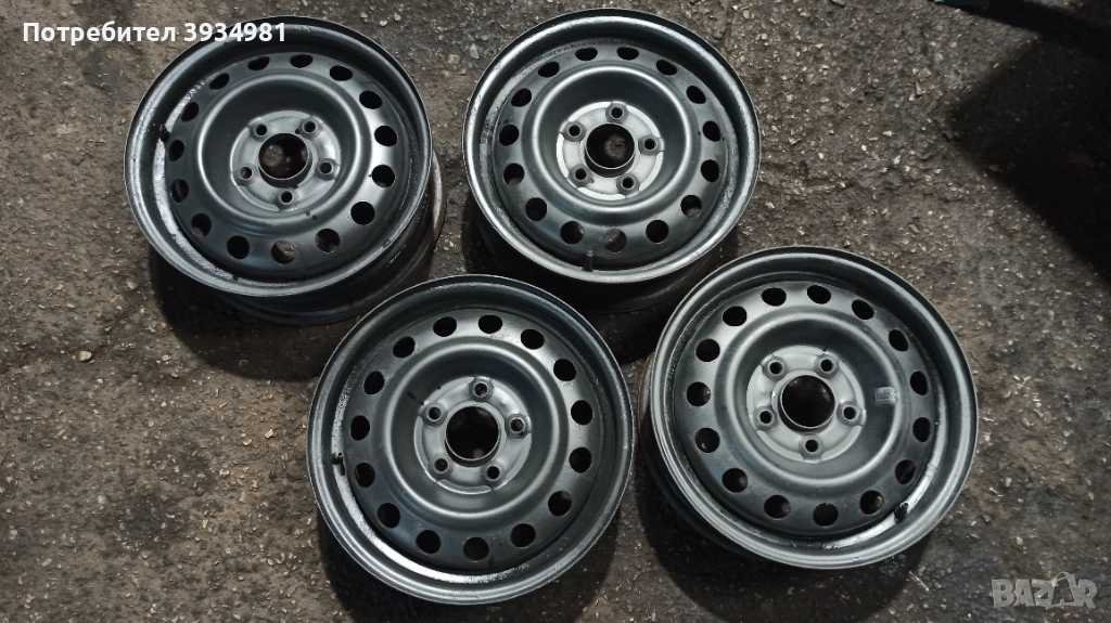 Железни джанти 5х114,3_15'', снимка 1