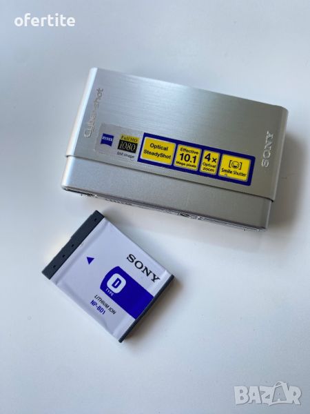 ✅ Sony 🔝 DSC-T77, снимка 1
