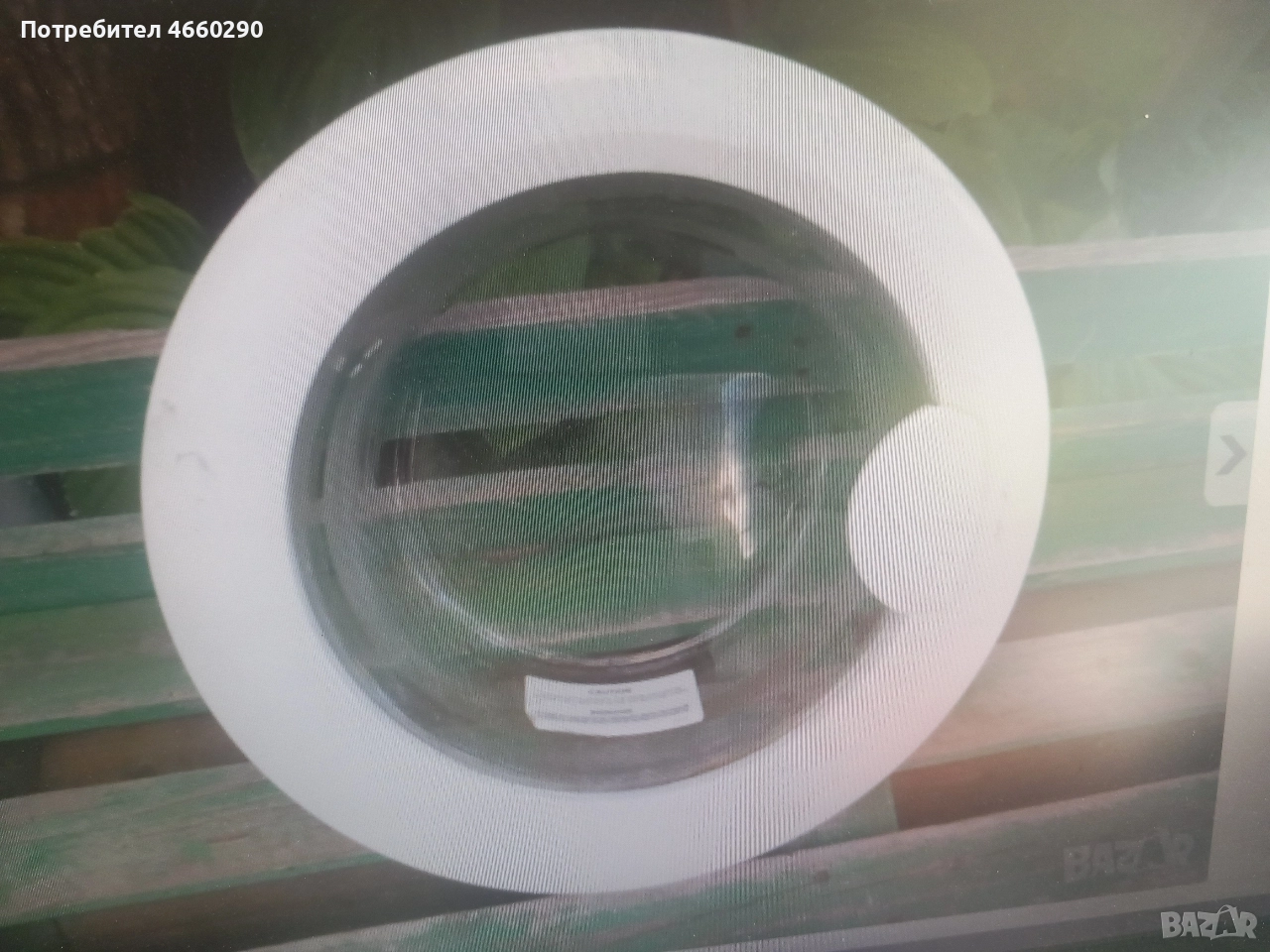 Люк за пералня Zanussi ZWF2105 W, снимка 1