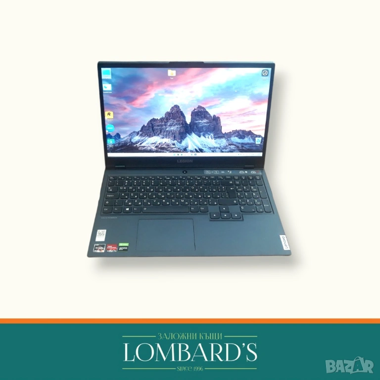 Лаптоп Lenovo Legion 5 15ARH05, N: 76781, снимка 1