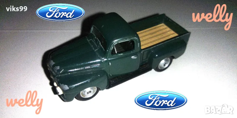 1951 Ford F1 Pickup Truck Welly No. 52264, снимка 1