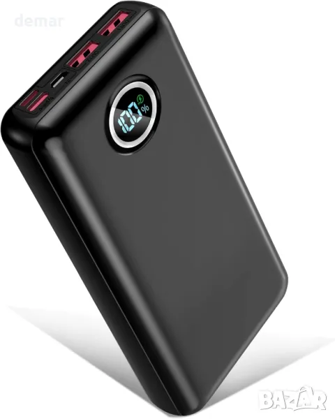 Външна батерия 46800 mAh, 22,5 W, преносимо зарядно устройство, 5 порта, QC 3.0, снимка 1