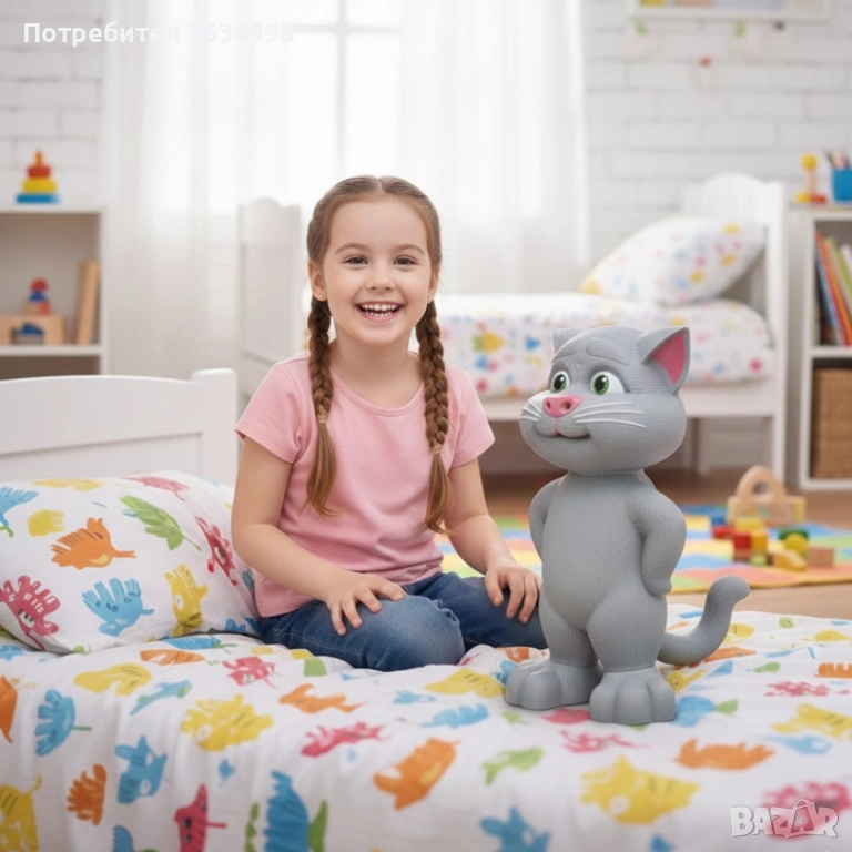 Talking Tom Интерактивен говорящ котарак, снимка 1