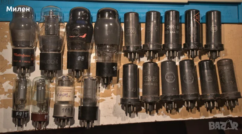 Крайни / изходни радиолампи, снимка 1