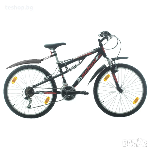 Детски велосипед FULL SUSPENSION BACHINI SPEED 24 FSP, снимка 1