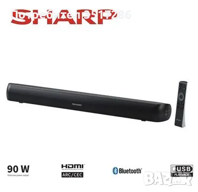 Саундбар Sharp HT SB107, 75W, снимка 1