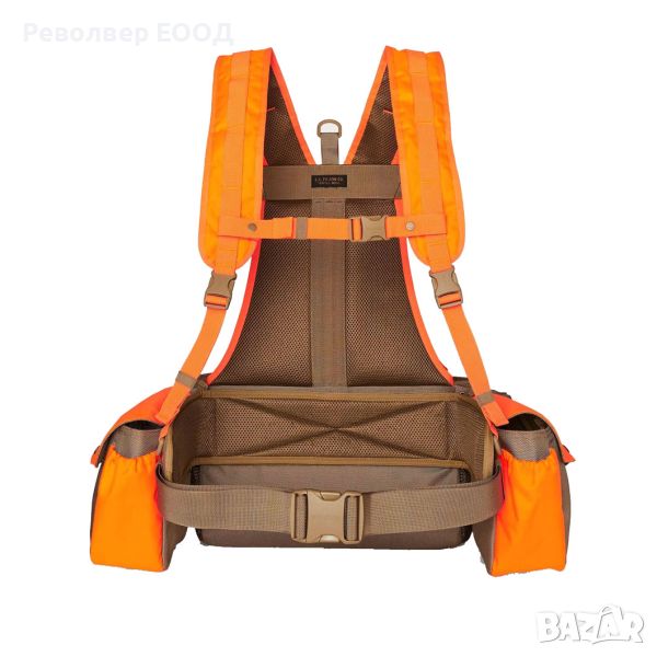 Раница/елек Filson - Upland Guide Strap, в цвят Dark tan/Blaze orange /Super/, снимка 1