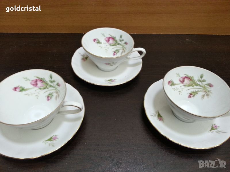 Немски порцелан Бавария чаши за чай кафе , снимка 1