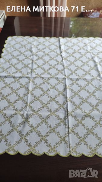 Нова памучна покривка за маса/каре 77/77 см , снимка 1