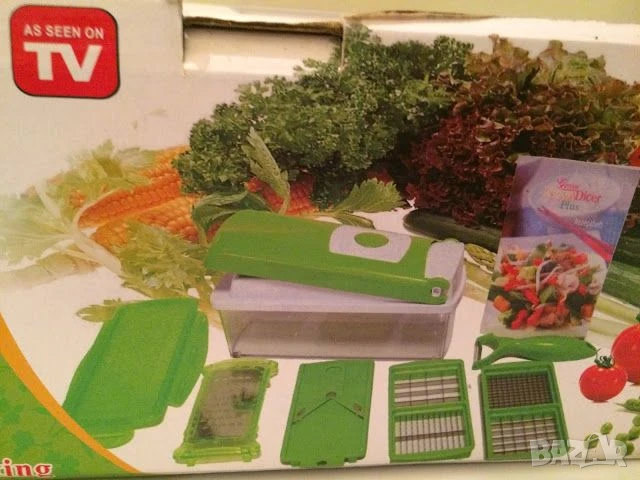 Кухненско Ренде за зеле, моркови с контейнер, снимка 1