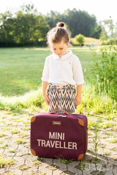 Детски куфар Mini Traveller в бордо, снимка 1