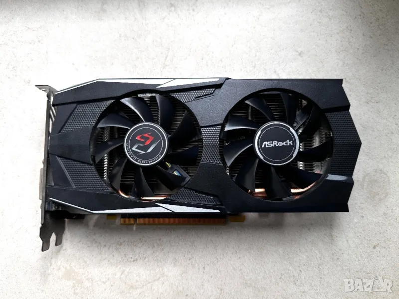 Видеокарта AMD Radeon'™ RX 580 8GB OC Asrock Phantom Gaming, снимка 1