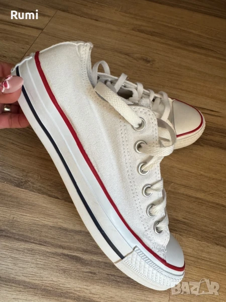 Оригинални бели кецове кецове Converse ! 37 н, снимка 1