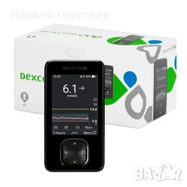 Приемник за показване на отчетени стойности на глюкозата Dexcom ONE

, снимка 1