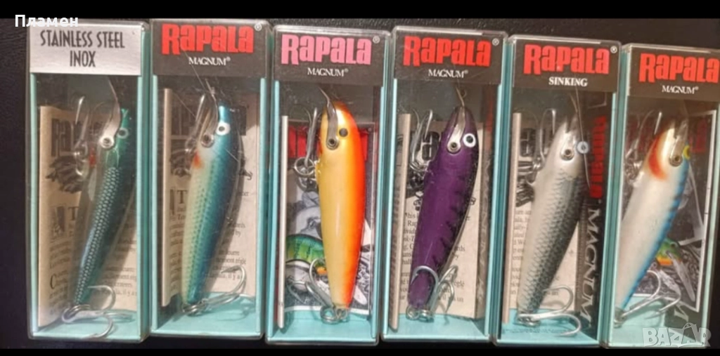 Воблер Rapala Countdown Magnum Finland/Ireland/Estonia 7/9/11/18 сом тролинг щука, снимка 1