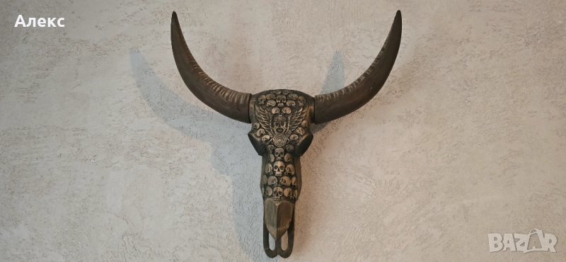 Масивна Авторска дърворезба, произведение!, снимка 1