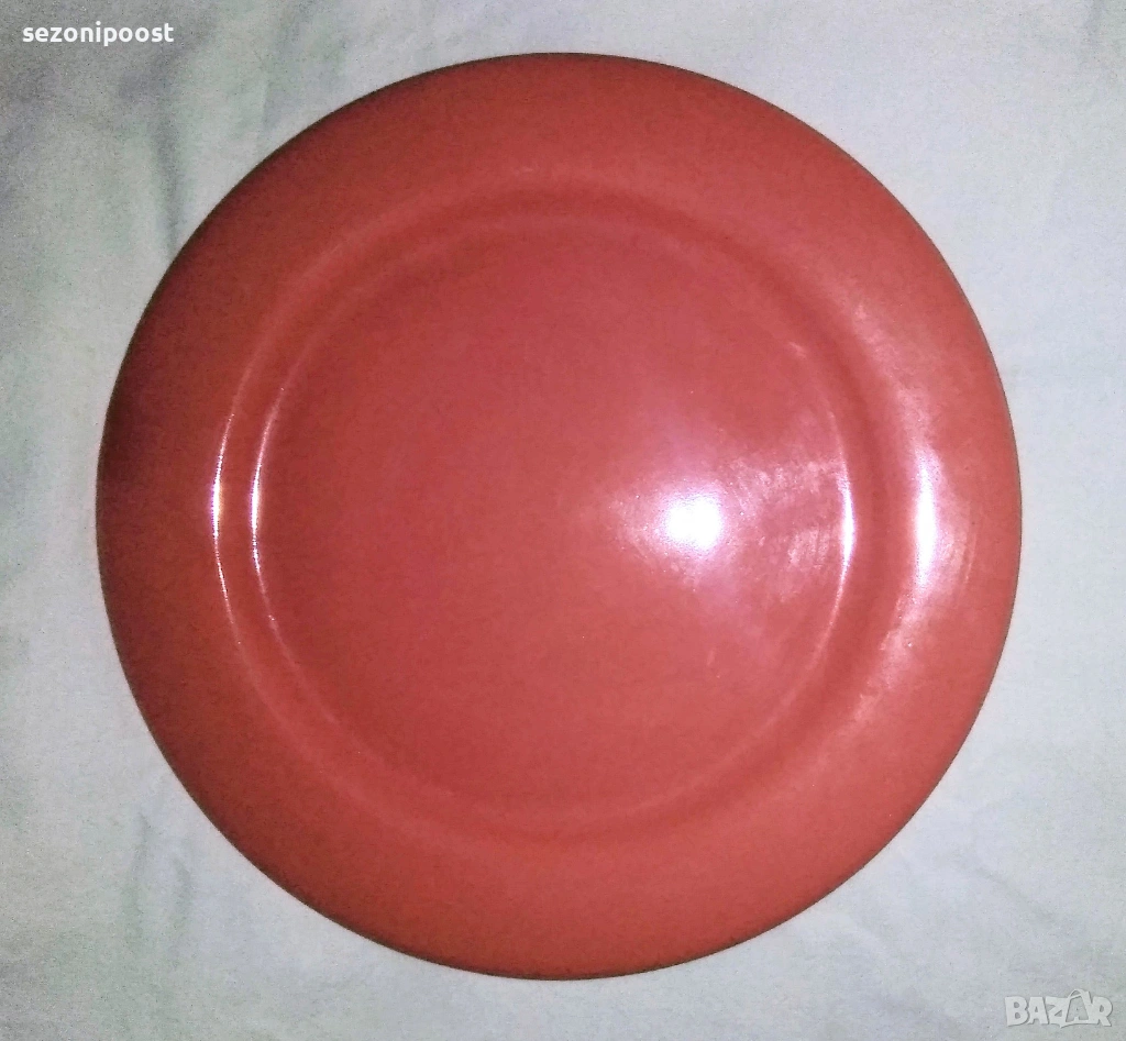 🌸Керамично плато за мезета, баници, торти, сладки и др.🌸, снимка 1