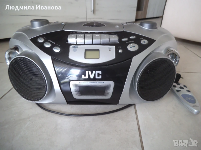 Портативна стерео уредба JVC, снимка 1