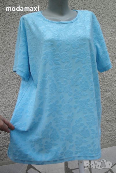 3XL Нова  релефна блуза, снимка 1