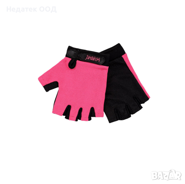Дамски, фитнес ръкавици, розови, универсални, снимка 1