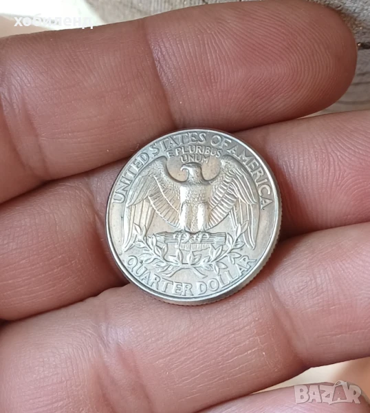 25 цента САЩ 1998/D нециркулирали , снимка 1