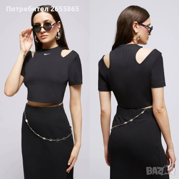 Кроп топ Nike, снимка 1