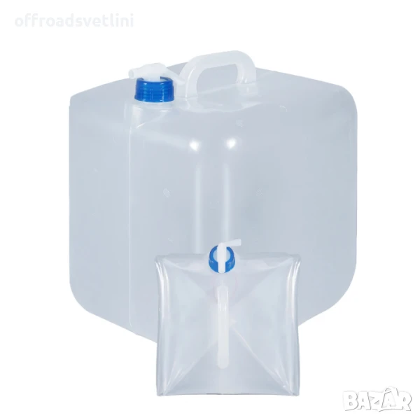 Сгъваема Туба за Вода 10L - С Кранче, Компактна и Удобна, 10 ЛИТРА, снимка 1