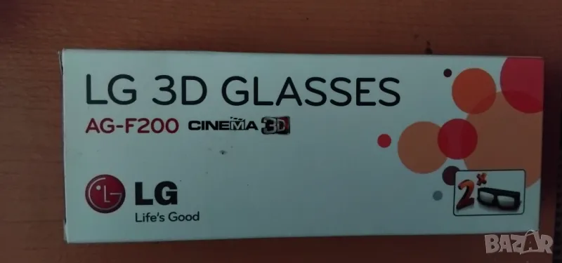 LG 3D glasses , снимка 1