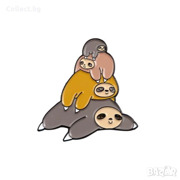 Значка : Sloths, снимка 1