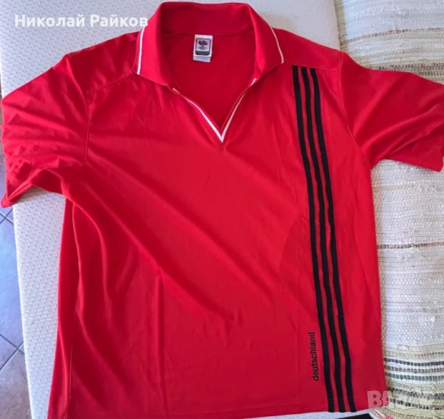 Оригинална тениска с яка на Германия от световното през 2006, снимка 1