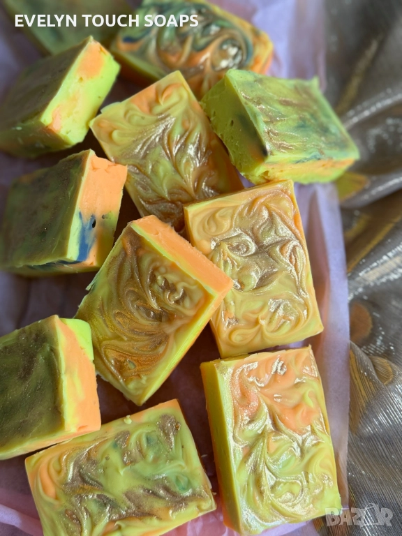 Ръчно изработен сапун “Печена ябълка и канела 5 лв., снимка 1