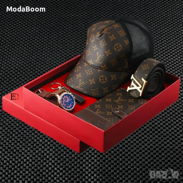 Louis Vuitton мъжки подаръчни комплекти , снимка 1