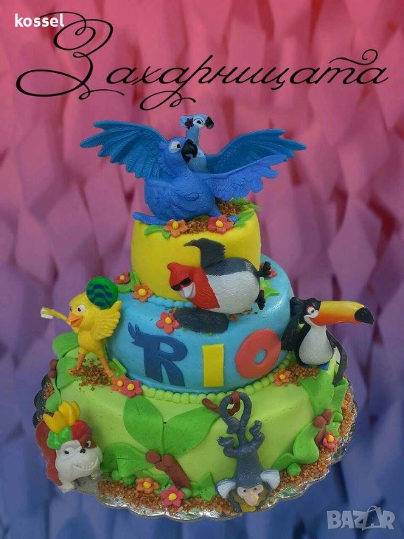 Украса за торти с герои от филми, снимка 1