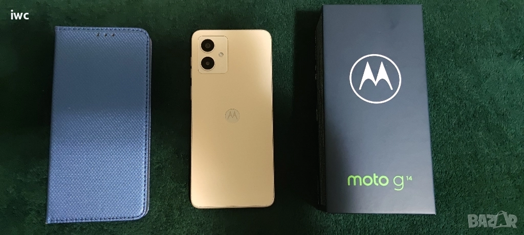 Motorola G14 бежов 4/128 Нов, снимка 1